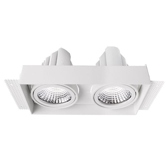 Deko-Light Kardaneinsatz ohne Rahmen für Modular Sytem COB  Weiß mattiert