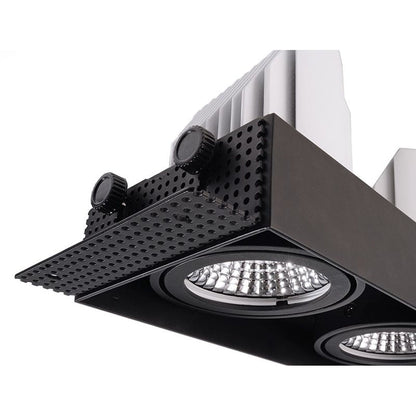 Deko-Light Kardaneinsatz ohne Rahmen für Modular Sytem COB  Schwarz mattiert