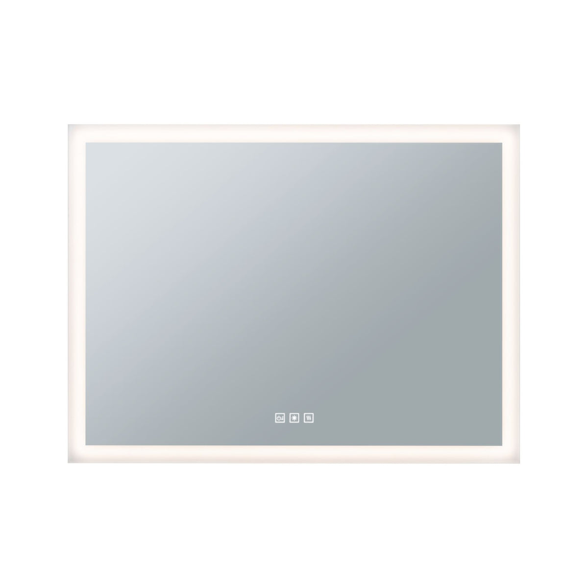 Paulmann WallCeiling HomeSpa Mirra eckig IP44 LED _W 800x600mm Chrom/Ws 230V Mt/Acryl