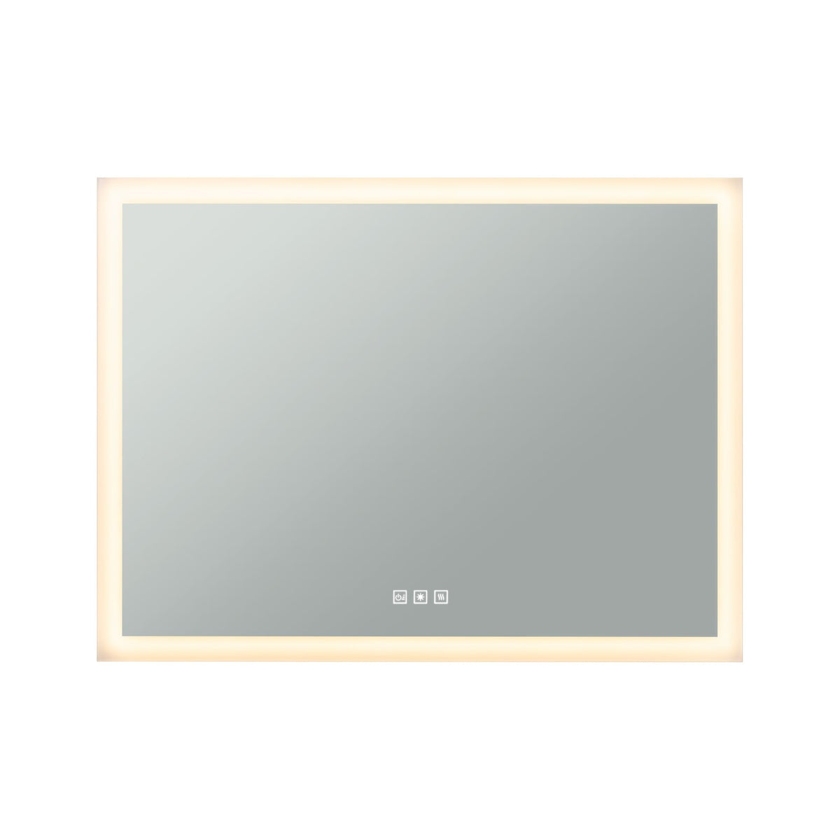 Paulmann WallCeiling HomeSpa Mirra eckig IP44 LED _W 800x600mm Chrom/Ws 230V Mt/Acryl