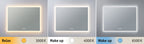 Paulmann WallCeiling HomeSpa Mirra eckig IP44 LED _W 800x600mm Chrom/Ws 230V Mt/Acryl