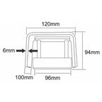 Deko-Light Abdeckung Crateris I Holz Braun  Braun lackiert