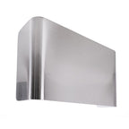 Deko-Light Abdeckung Crateris II+III Aluminium poliert groß  Silber poliert