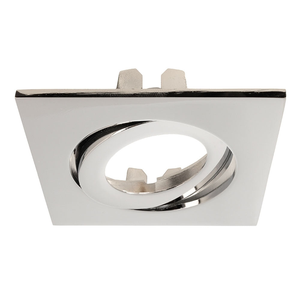 Deko-Light Rahmen für Lesath eckig, chrom  Silber Chrom