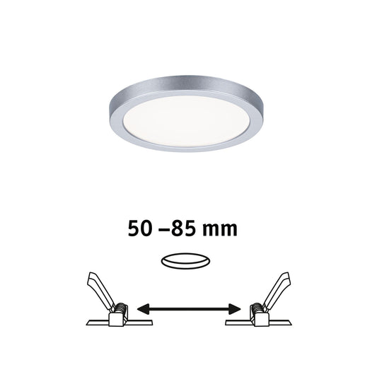 Paulmann EB Panel AREO VariFit IP44 6,5W 4000K 118mm Chrom matt Kst