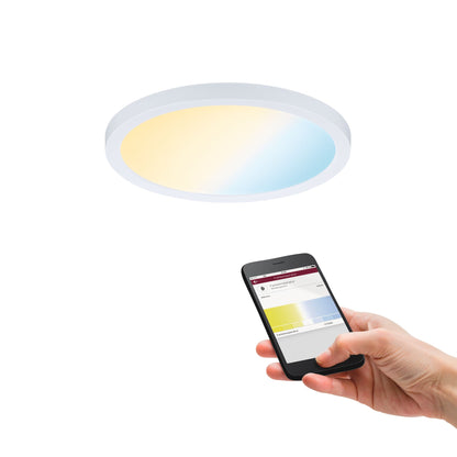 Paulmann EB Panel AREO VariFit IP44 15W TuneW Zigbee 175mm Weiß Kst