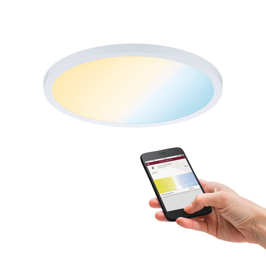 Paulmann EB Panel AREO VariFit IP44 18W TuneW Zigbee 230mm Weiß Kst