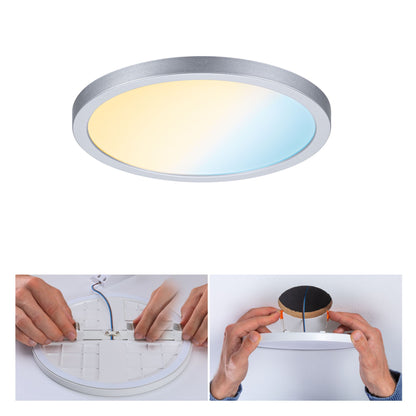 Paulmann EB Panel AREO VariFit IP44 15W TuneW Zigbee 175mm Chrom matt Kst