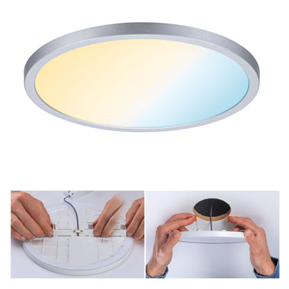 Paulmann EB Panel AREO VariFit IP44 18W TuneW Zigbee 230mm Chrom matt Kst