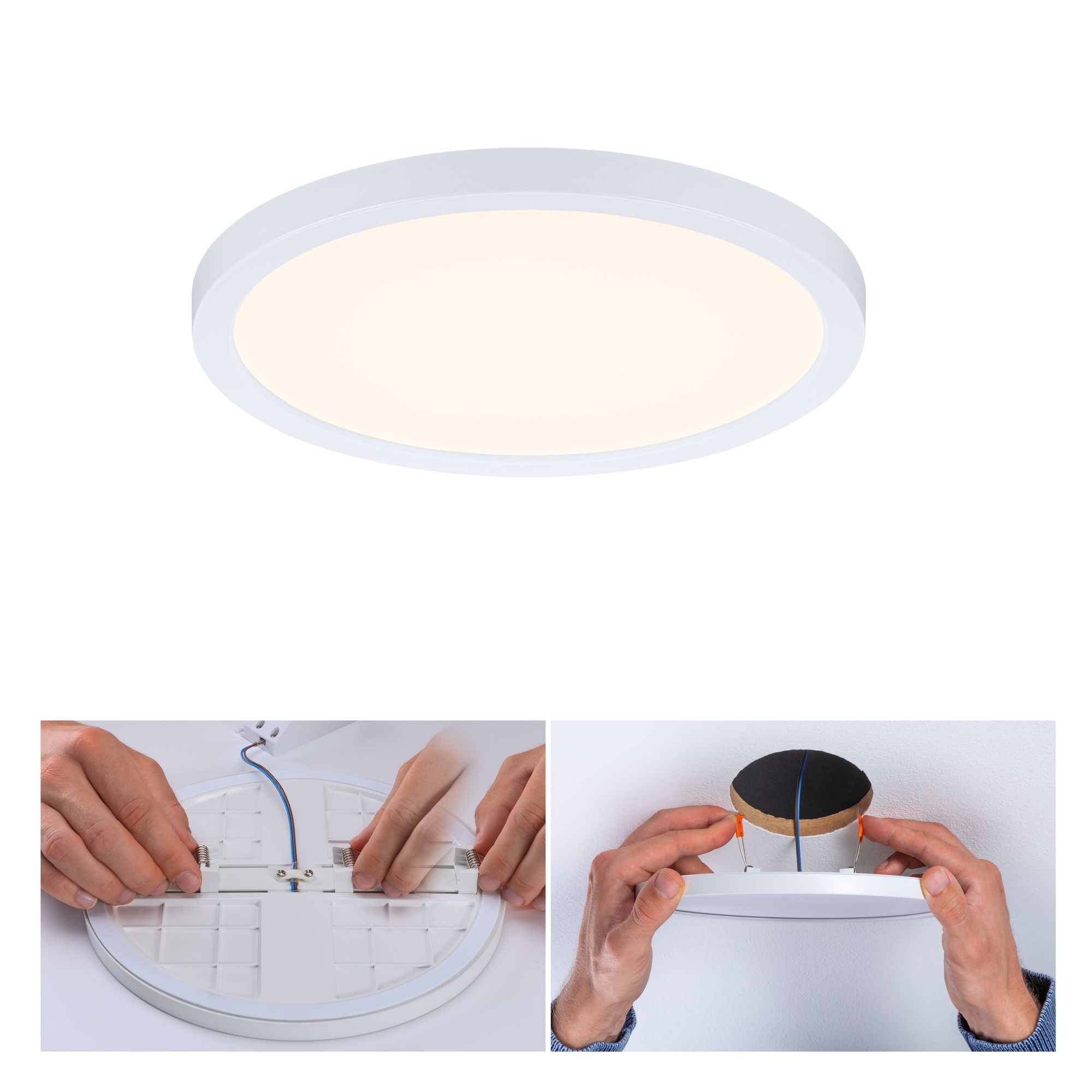 Paulmann EB Panel AREO VariFit IP44 13W 3000K 3Step dim 175mm Weiß Kst