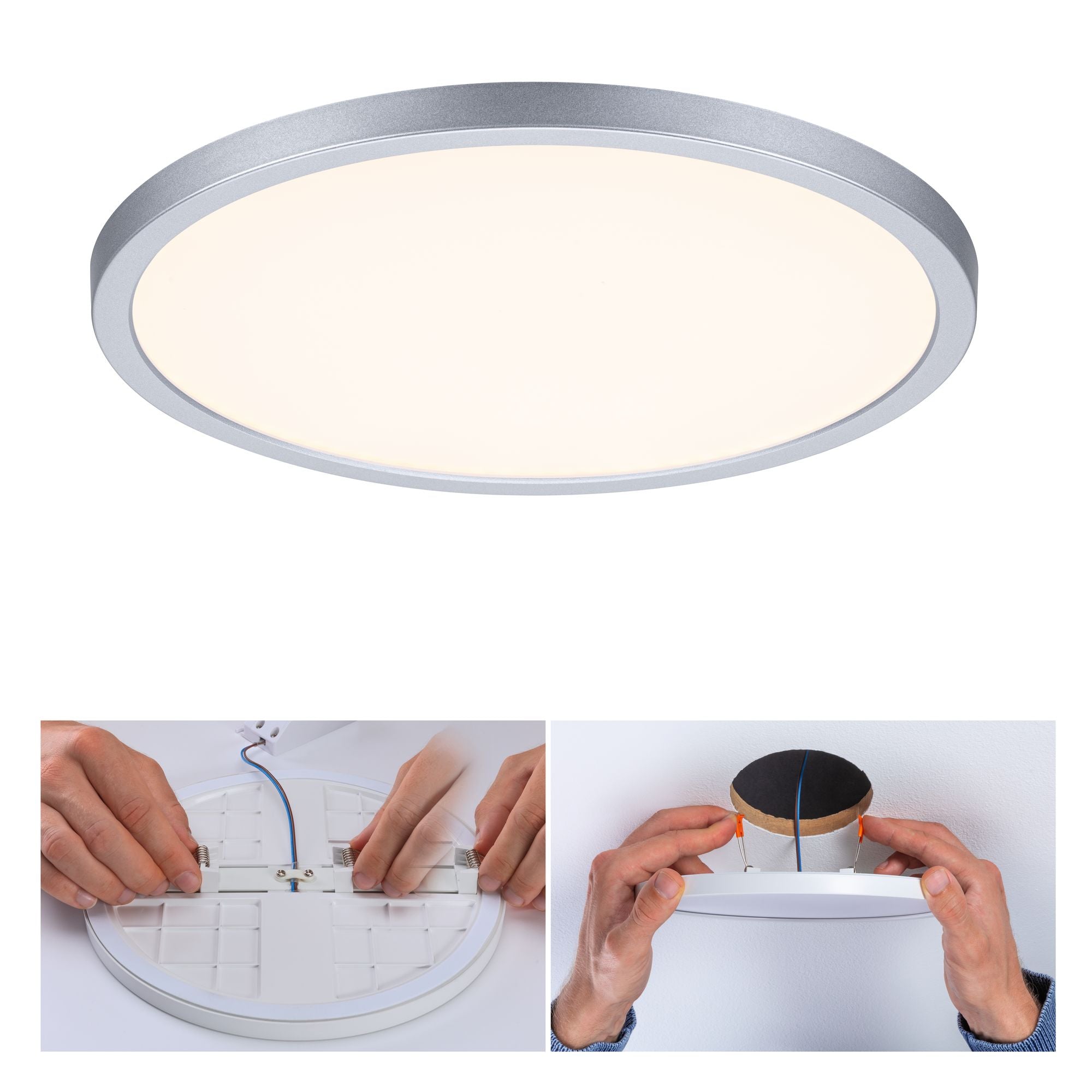 Paulmann EB Panel AREO VariFit IP44 16W 3000K 3Step dim 230mm Chr Kst