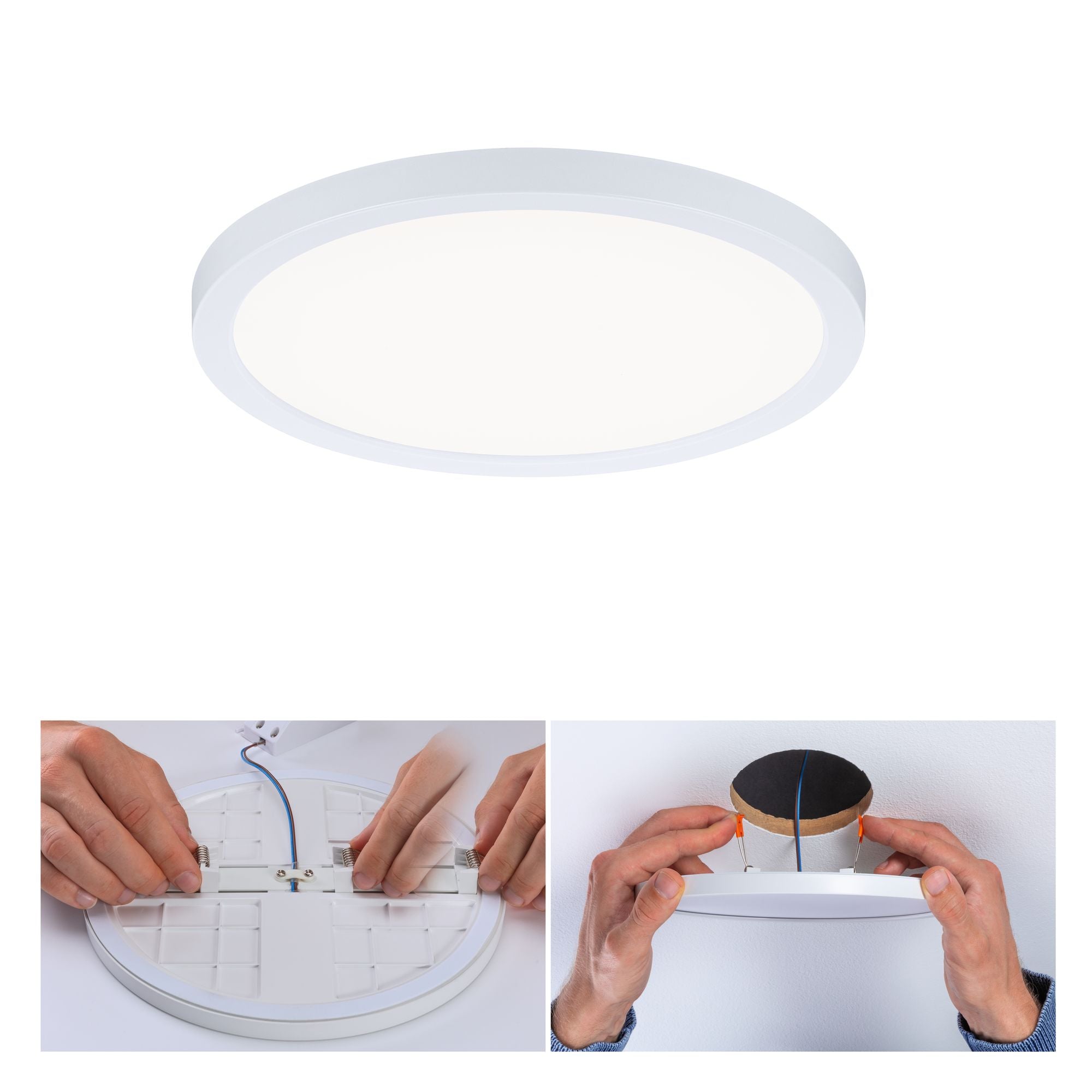 Paulmann EB Panel AREO VariFit IP44 13W 4000K 3Step dim 175mm Weiß Kst