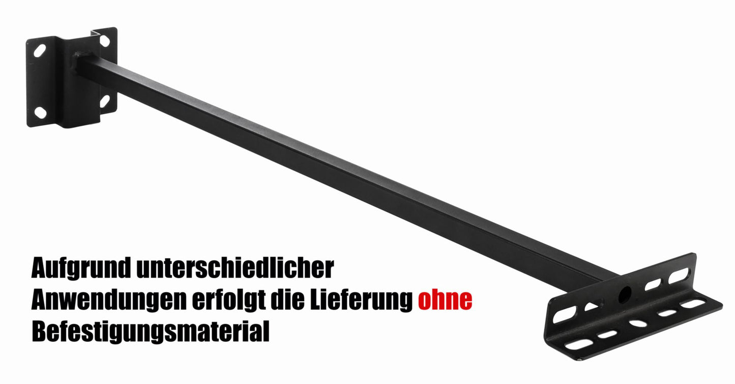 Deko-Light Wandausleger/Displayarm, Metall, Schwarz, 800 mm