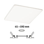 Paulmann EB Panel Veluna VariFit IP44 22W 4000K 3 Step dim 215x215mm Kst