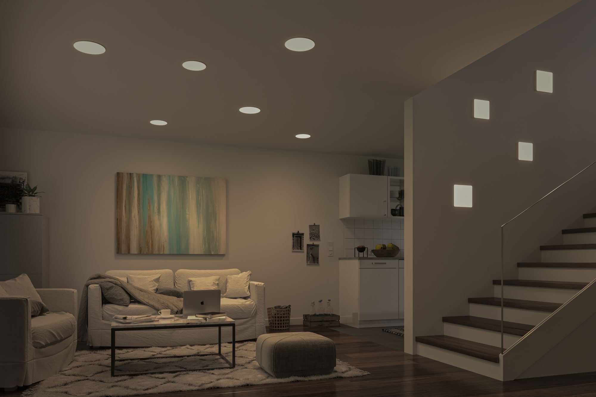 Paulmann EB Panel Veluna VariFit IP44 17,5W 4000K 3 Step dim 185mm Kst