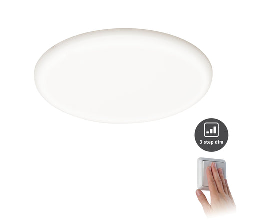 Paulmann EB Panel Veluna VariFit IP44 22W 4000K 3 Step dim 215mm Kst