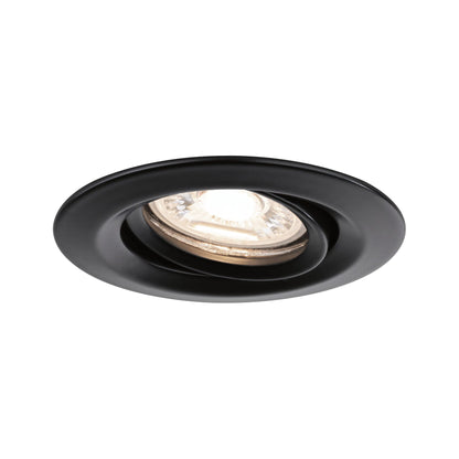 Paulmann LED Einbauleuchte Nova mini Plus EasyDim schwenkbar 3x4W 2.700K Schwarz matt 230V