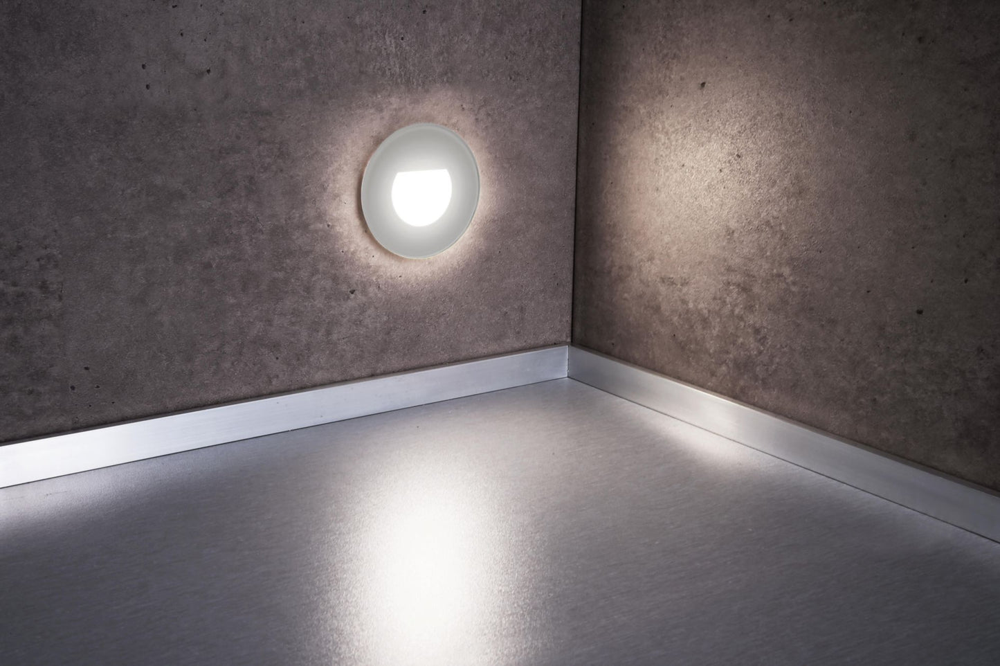 Deko-Light Glas-Abdeckung milchig Hellgrau für Alwaid
