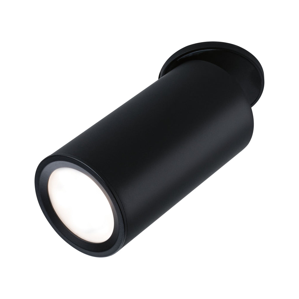 Paulmann LED Einbauleuchte Turnal  rund 60mm 90° Coin 6W 470lm 230V dimmbar 2700K Schwarz matt