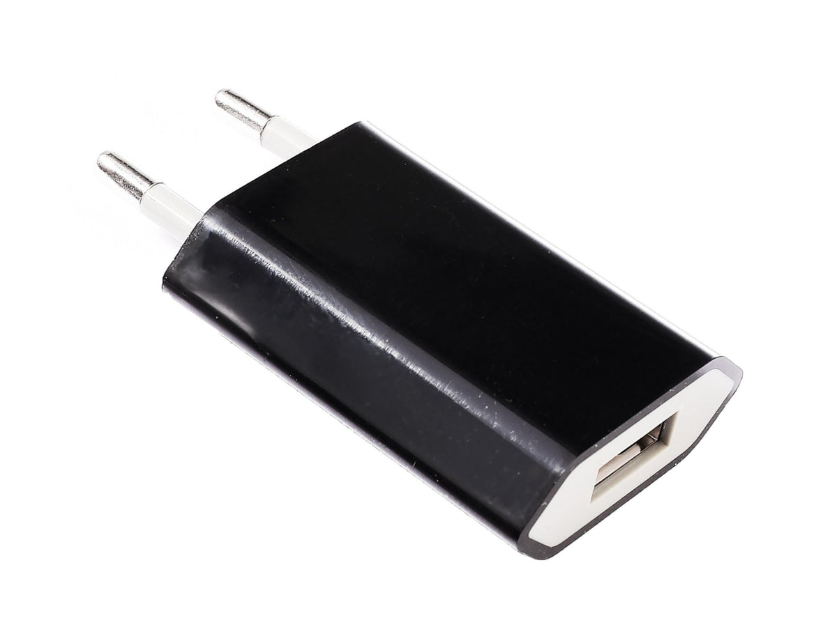 Deko-Light USB A Steckernetzteil 5V DC, 1000mA, Schwarz