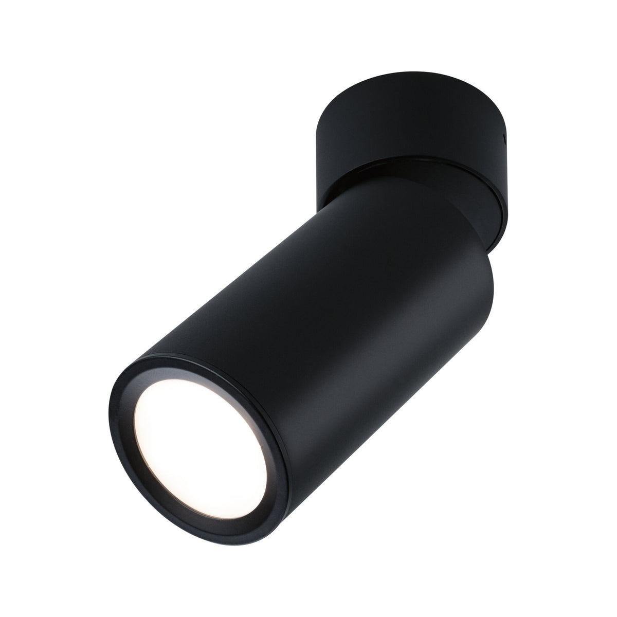 Paulmann LED Deckenleuchte Turnal  Coin 2700K 470lm 230V 6W dimmbar Schwarz matt