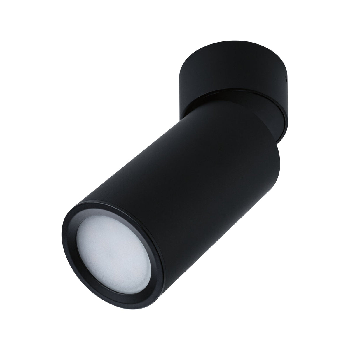 Paulmann LED Deckenleuchte Turnal  Coin 2700K 470lm 230V 6W dimmbar Schwarz matt