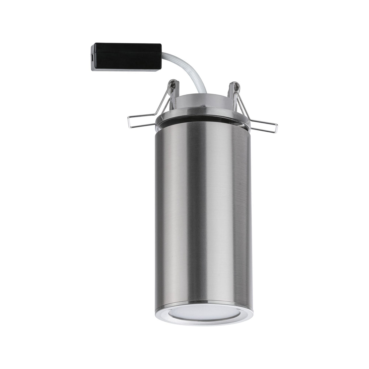 Paulmann LED Einbauleuchte Turnal  rund 60mm 90° Coin 6W 470lm 230V dimmbar 2700K Eisen gebürstet