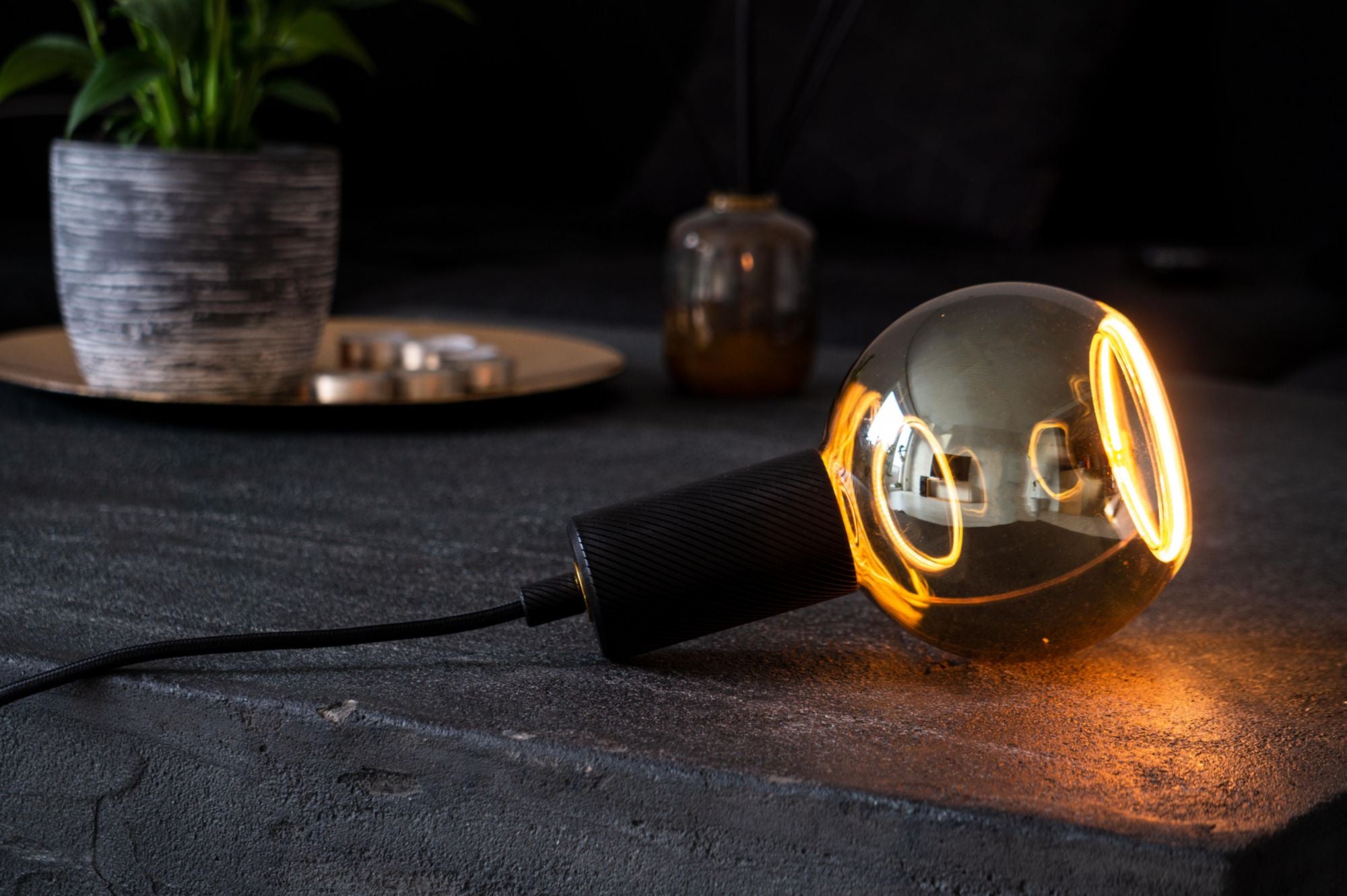 Deko-Light Segula 3-fach E27 Fassung Spyder für Design-Bulb