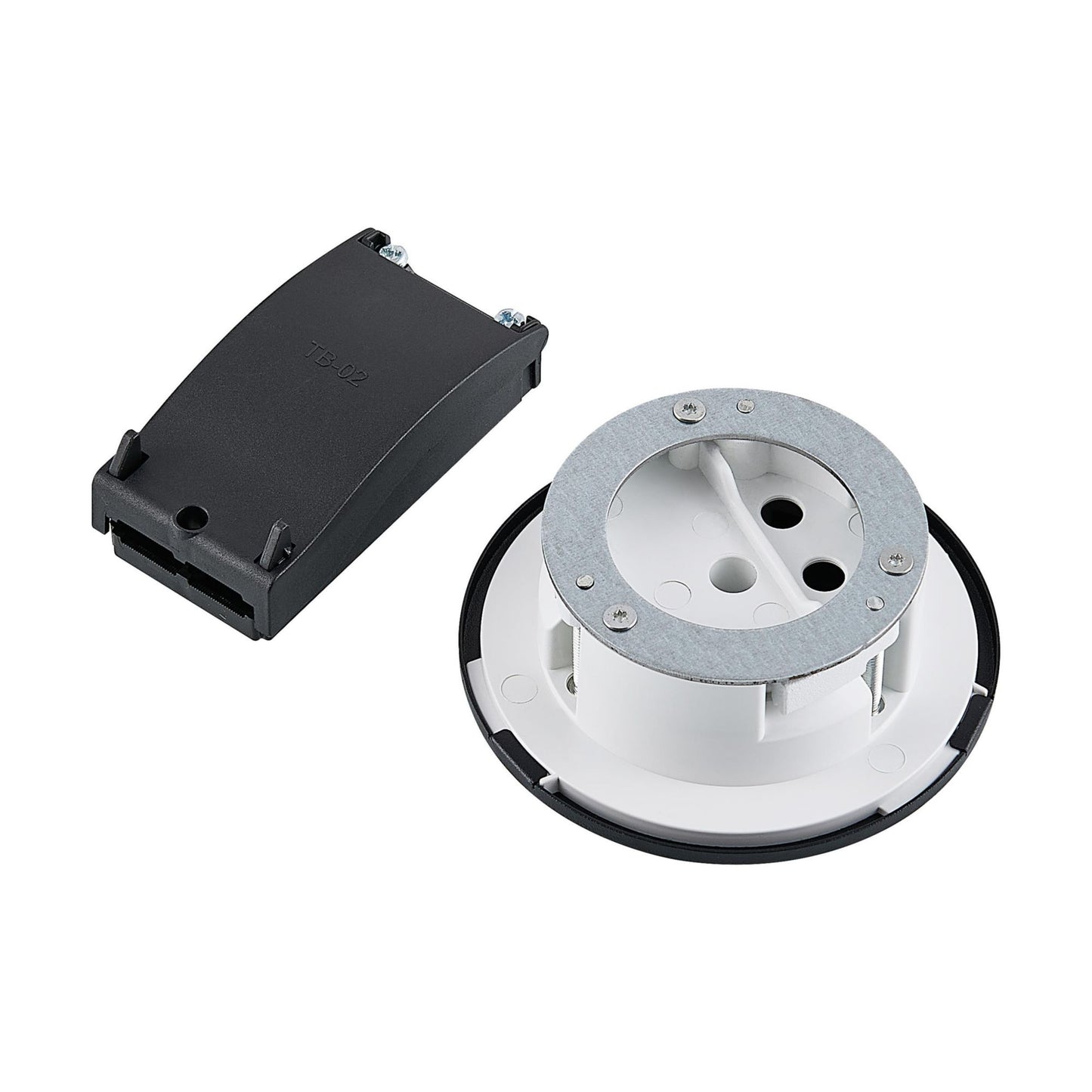 Deko-Light 68 mm Deckeneinbauadapter für Pendelleuchten, schwarz