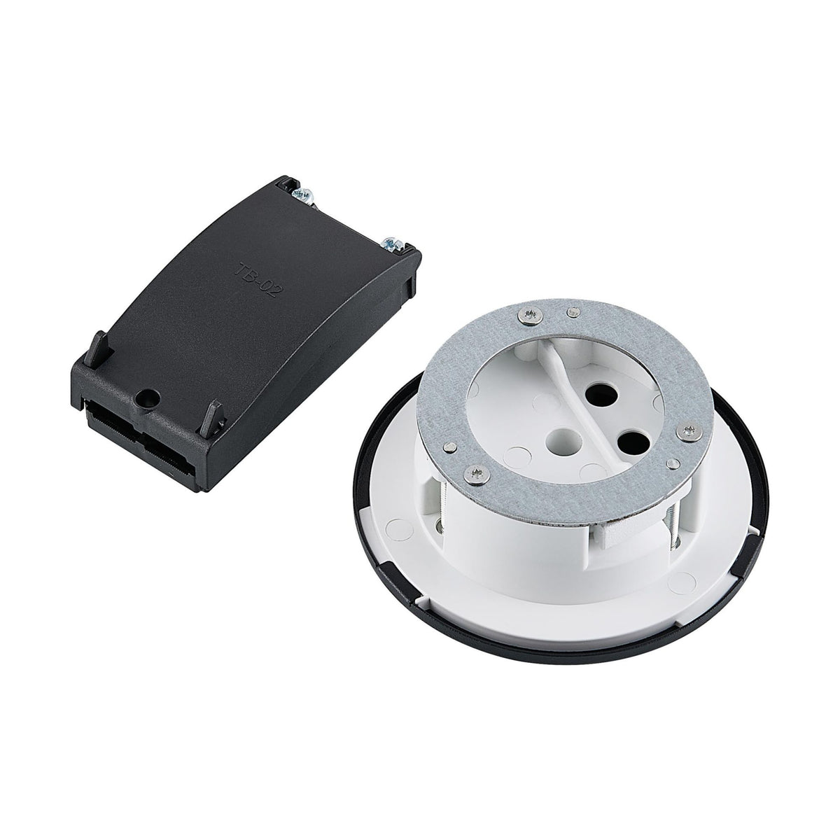 Deko-Light 68 mm Deckeneinbauadapter für Pendelleuchten, schwarz