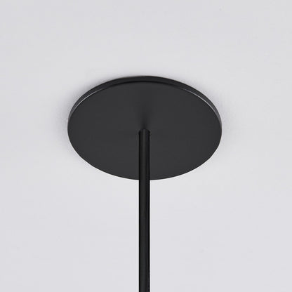 Deko-Light 68 mm Deckeneinbauadapter für Pendelleuchten, schwarz