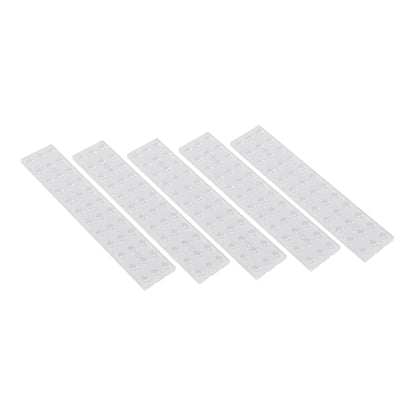 Deko-Light Sanotrunk Universal Linse, Set 5 St., 25 Grad, einseitig asymmetrisch