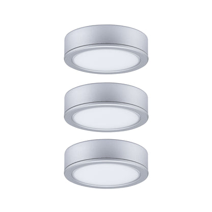 Paulmann LED Unterschrankleuchte Pukk 3x3,5W 65mm 3x210lm 230V rund Chrom matt