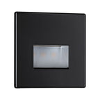 Paulmann LED Wandeinbauleuchte Edge  eckig 80x5mm  1,2W 50lm 230V  2700K Schwarz matt