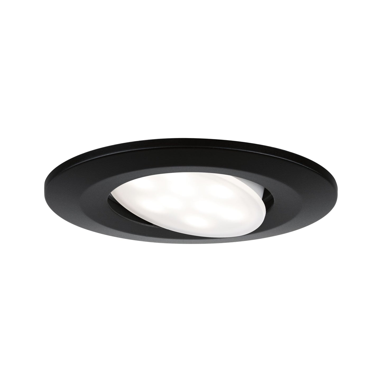 Paulmann HomeSpa LED Einbauleuchte Calla 3er-Set schwenkbar IP65  90mm 30°  3x5W 3x430lm 230V  3000K Schwarz matt