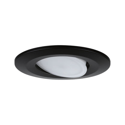 Paulmann HomeSpa LED Einbauleuchte Calla 3er-Set schwenkbar IP65  90mm 30°  3x5W 3x430lm 230V  3000K Schwarz matt