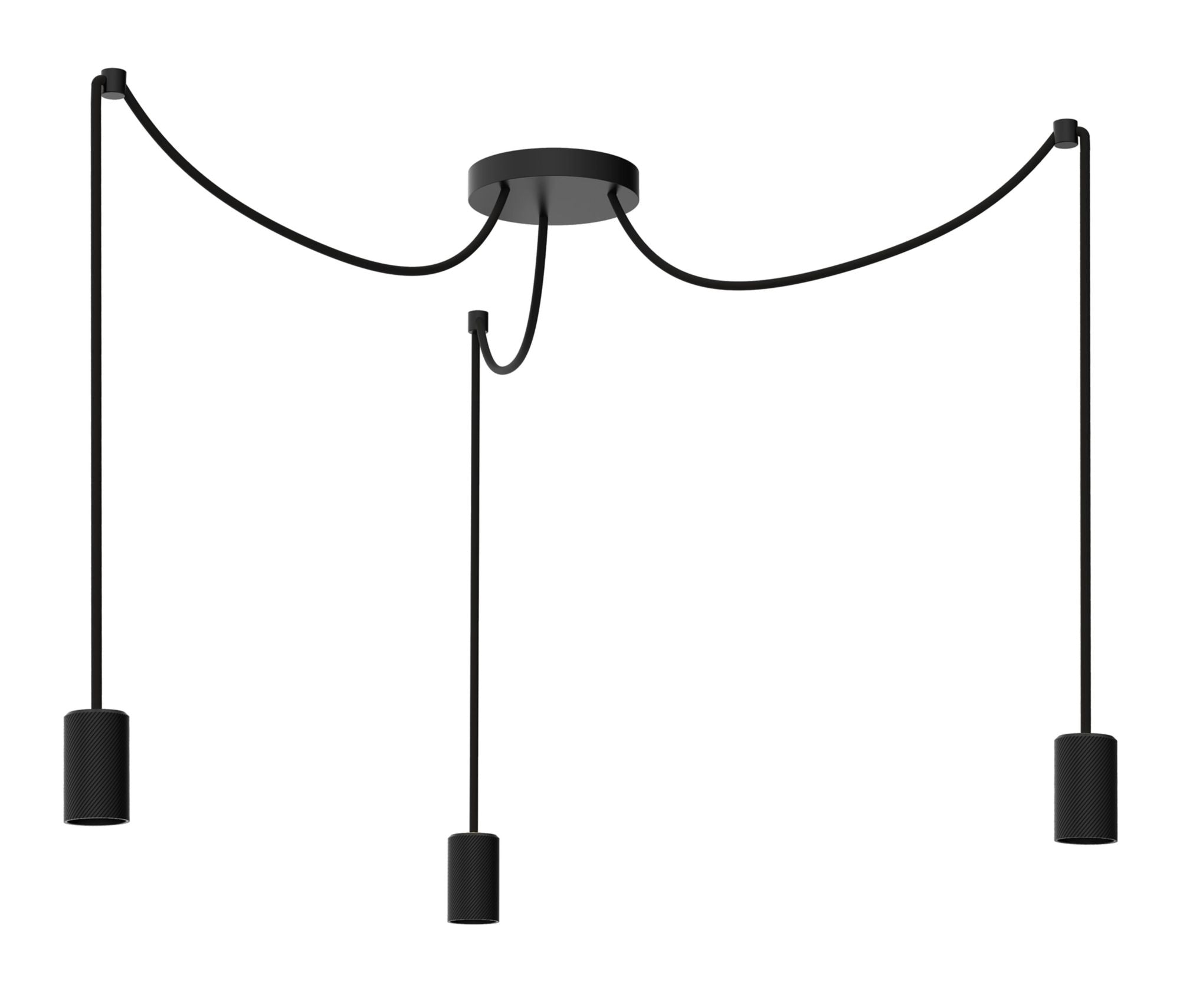 Deko-Light Segula 3-fach E27 Fassung Spyder für Design-Bulb