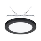 Paulmann LED Einbaupanel 2in1 Cover-it  rund 225mm 1200lm 4000K Schwarz