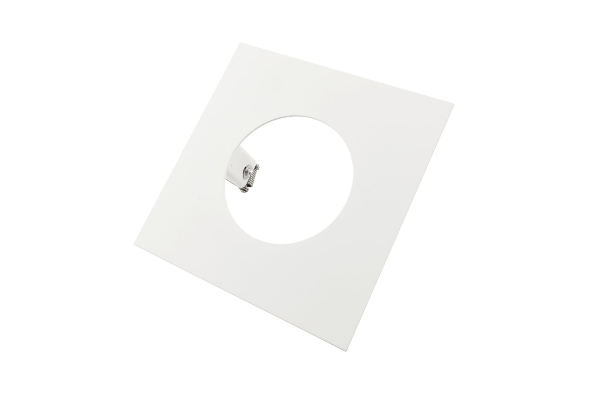 Deko-Light Reduzierring eckig 130/70 mm, Verkehrsweiß