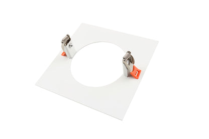Deko-Light Reduzierring eckig 155/95 mm, Verkehrsweiß