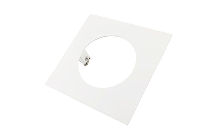 Deko-Light Reduzierring eckig 155/95 mm, Verkehrsweiß