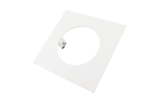 Deko-Light Reduzierring eckig 155/95 mm, Verkehrsweiß