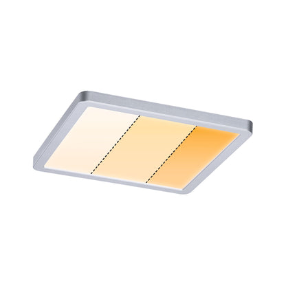 Paulmann VariFit LED Einbaupanel Areo Dim to Warm  IP44 eckig 175x175mm 3 Step Dim to warm Chrom matt dimmbar