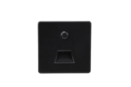 Deko-Light Abdeckung Square für Alwaid Pro Motion, dreieck Lichtkegel, Schwarz