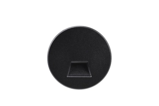 Deko-Light Abdeckung Round für Alwaid Pro, dreieck Lichtkegel, Schwarz