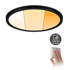 Paulmann VariFit LED Einbaupanel Areo Dim to Warm  IP44 rund 230mm 3 Step Dim to warm Schwarz dimmbar
