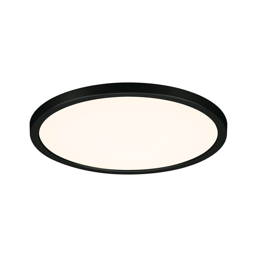 Paulmann VariFit LED Einbaupanel Areo Dim to Warm  IP44 rund 230mm 3 Step Dim to warm Schwarz dimmbar