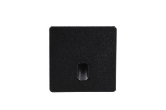 Deko-Light Abdeckung Square für Alwaid Pro, schmaler Lichtkegel, Schwarz