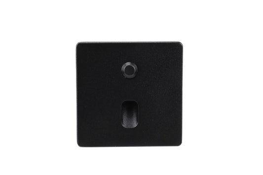 Deko-Light Abdeckung Square für Alwaid Pro Motion, schmaler Lichtkegel, Schwarz