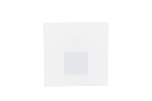 Deko-Light Abdeckung Square Glas für Alwaid Pro, viereck Lichtkegel, Weiß